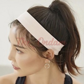 The Ondam Sports Headband - Sweat Absorbing for Men and Women Pink 2ea