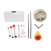 Winter Fishing Set High Strength with Plastic Box Ice Fishing