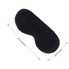 Baluue 2pcs Travel Eye Mask for Airplane Silk Sleep Mask