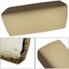 KACEPAR Auto Center Console Armrest Box Cover, Leather Armrest Lid,