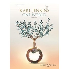 One World: soloists (soprano, mezzo-soprano, baritone), choir and orchestra. Réduction pour piano.
