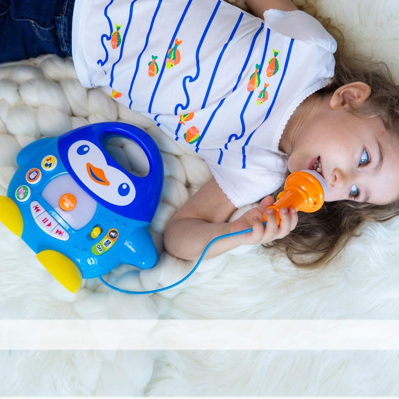 Toddler Karaoke Machine: Fun Musical Toys for Toddlers 1-3 &