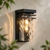 AXOTEXE Modern Outdoor Wall Sconce Exterior Porch Light Fixture for