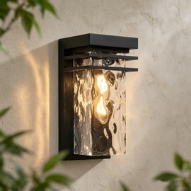 AXOTEXE Modern Outdoor Wall Sconce Exterior Porch Light Fixture for House