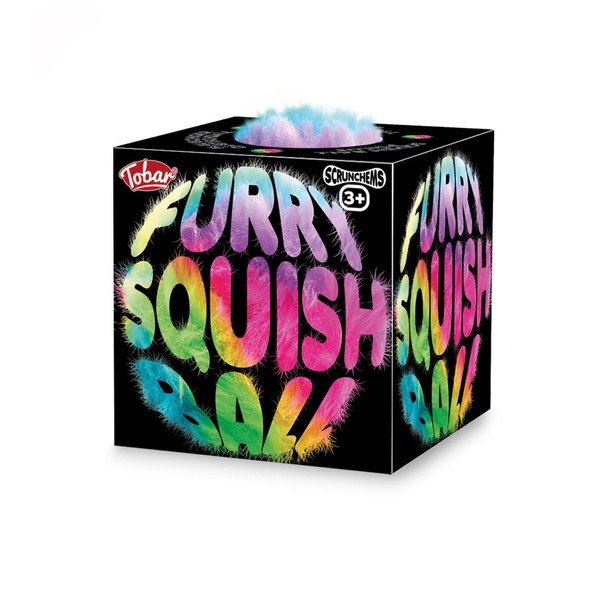 Tobar SCRUNCHEMS FURRY STRESS SQUISH BALL