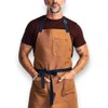 hedley & bennett Essential Apron - Lightweight Cotton Canvas Kitchen