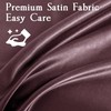 LIFCOM Satin Sheets Twin Size Bed Set,Similar to Silk Sheets,3Pcs