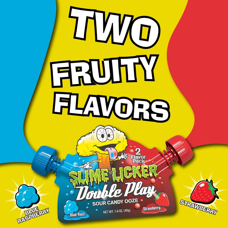 TOXIC WASTE - Slime Licker Double Play - Sour Candy