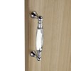 IGNPION 2pcs Crystal Drawer Handles Drawer Wardrobe Kitchen Door Knob