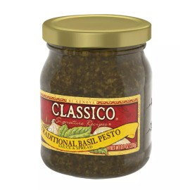 Classico Signature Traditional Basil Pesto Sauce Spread 8.1 Oz x 2 jars