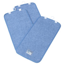 Nishikawa CM92036502 Dehumidifying Sheet for Closet, Clothes, Special Silica Gel Absorbs Sweat and Moisture Absorbs Sweat and Moisture, Deodorizer, Dust Mites, 11.8x23.6 inches (30x60cm), Blue, x3