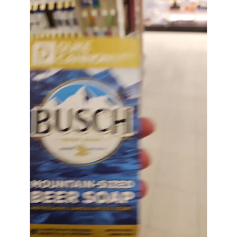 Duke Cannon Busch Beer Bar Soap Men Sandalwood 10oz USA