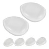 6piezas Esponjas De Maquillaje De Silicona Reutilizables De Herramienta De