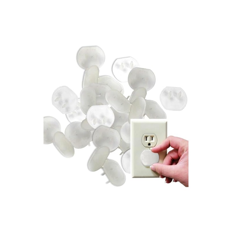 Electrical Outlet Safety Caps For Childproofing/Baby Cover Plugs and Draft