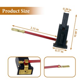 4PCS N292059 Carbon Brush Box Assembly Fits For Dewalt Sander Brush Box N421468 CMEW231DWE6411 DWE6411K WE6420 DWE6421 DWE6423 DWE6423K