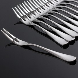 [Cutlery] Modern space pattern fruit fork set_10P / [커트러리] 모던스페이스 패턴 과일포크 세트_10P