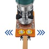 Espusta Furniture Wood Trimmer Router Base, Router Slotting Bracket, 2
