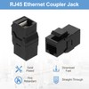 sourcing map 10 Pack Cat 6A Ethernet Coupler, RJ45 Cat6A