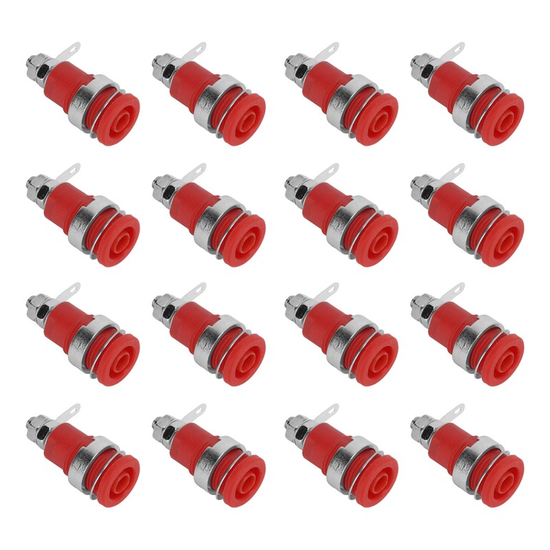 50Pcs Banana Socket 4mm Pure Copper Metal Good Performance High