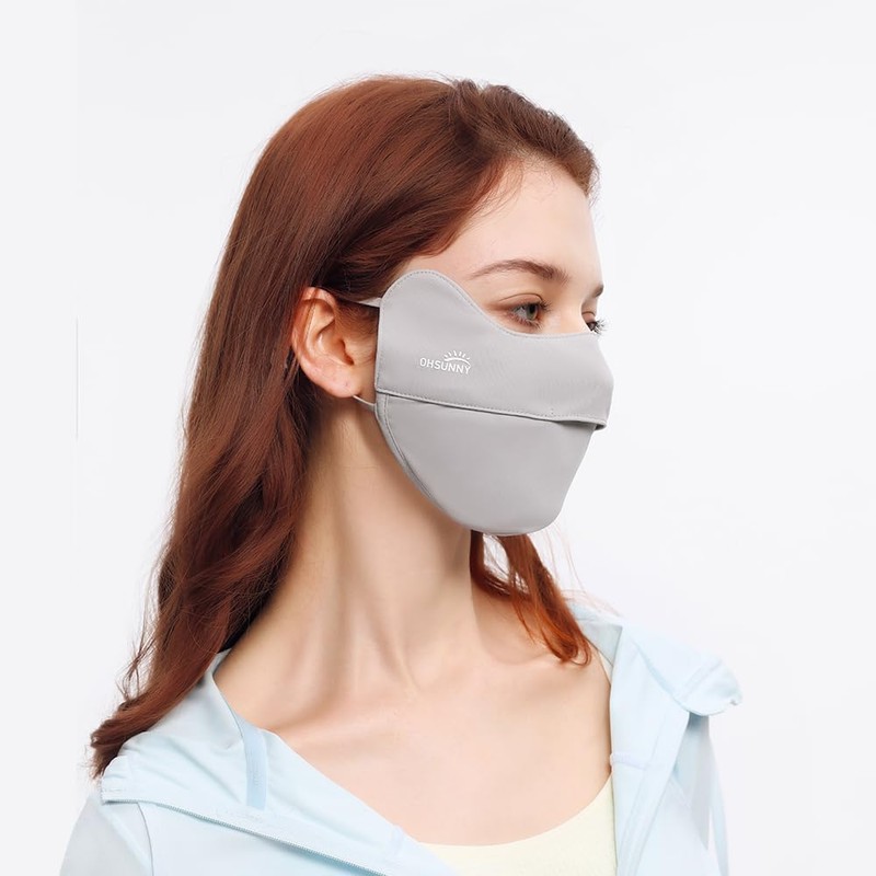 UV Face Cover UPF 50+ Women Breathable Face Covering Protection