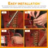 (2PCS) 732-04035 Lawn Tractor Seat Spring Replacement Parts, Suitable for