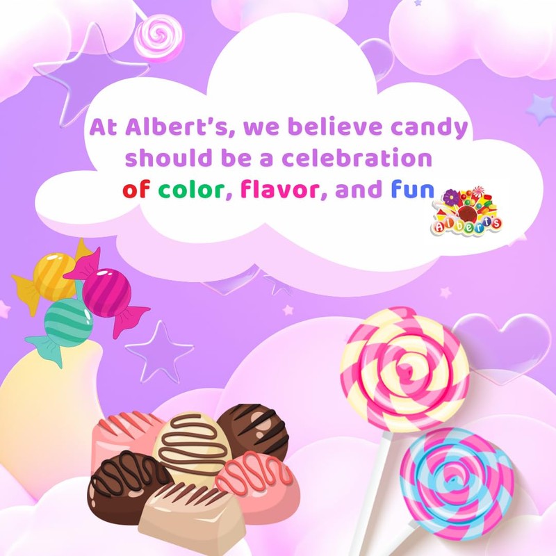 Albert's Fruit Chews - Assorted Flavors (240 Candies)