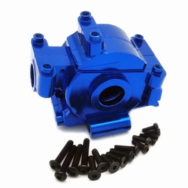 Aluminum Front Gear Box Bulkhead Blue for Losi 1/10 Baja Rey Rock Rey LOS232003