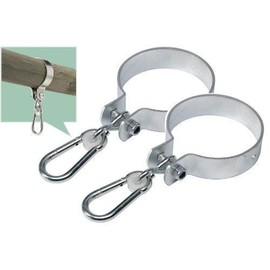 Loggyland Double Set Swing Clamp round 10cm, Swing 100 MM