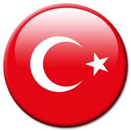 Turkey Flag Fridge Magnet Country Flags Travel Souvenir Turkey Fridge Magnet Strong Large 50mm