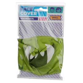 Puckator Reusable Face Covering-Non Medical-Size Small Twin Pack (Green Monster) Mask, Multi Colour, One