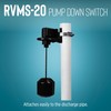 Little Giant RVMS-20 115-Volt Piggyback Vertical Mechanical Pump Down Float