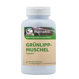 manako Green-Lipped Mussel Capsules Pack of 150 90 g Pack of 1)
