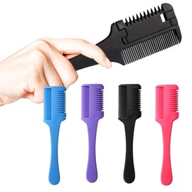 Hair Cutter Self-Haircut Trimming Comb for Bangs and Thinning Hair SW28003 Purple 9ea