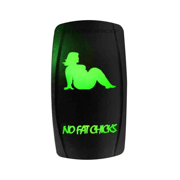 50 Caliber Racing 50 Caliber Racing Rocker Switch ON/Off LED