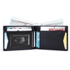 GOLF QUALITY Mens Slim Leather Bifold Wallets with Credit Card