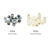 PATIKIL 13mm Dia Screw-on Pool Cue Tips, 10 Set Snooker