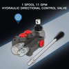 Hydraulic Flow Control Valve, 1 Spool 11 GPM Hydraulic Directional
