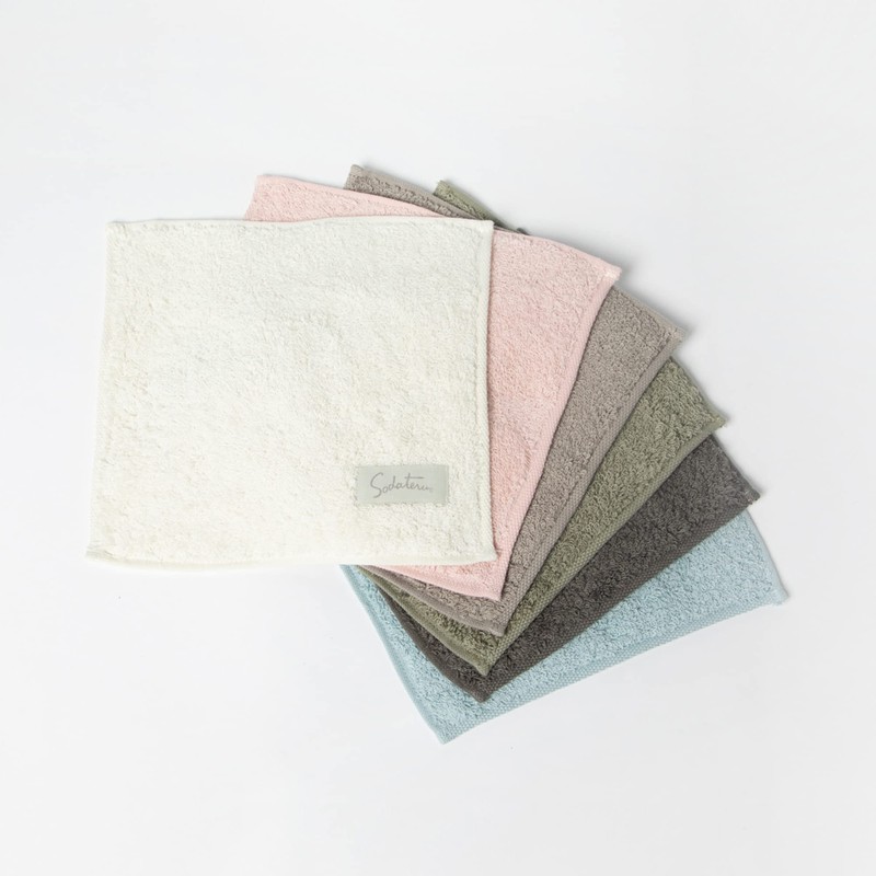 "Feel" Growing Towel Petite Hand Towel: Fog Blue (Blue Type)