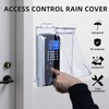 Outdoor Keypad Cover Protector,Clear Flip Cap Doorbell Rain Cover,Doorbell Cover