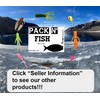 Pack N' Fish 90-1.5" GLOW Mayzer Bug Fishing Jigs Crappie