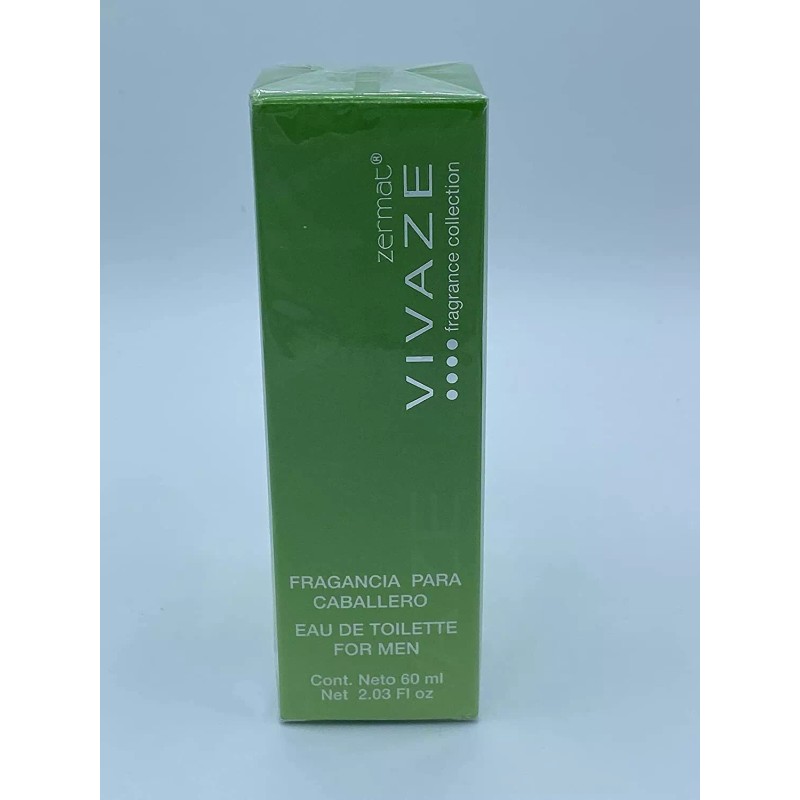 Zermat Vivaze Vivaldi Eau De Toilette Spray For Men 2oz,
