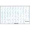Pashto Keyboard Sticker with Blue Lettering ON Transparent Background for