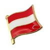 Austrian Flag Metal Enamel Pin Badge, Metal