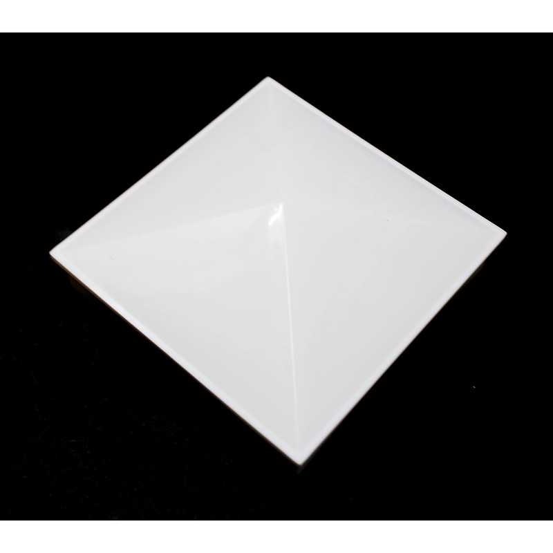 Plastic Pyramid 4x4 Nominal (3-5/8"x3-5/8") Fence Post Caps with Pre-Drilled