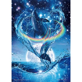 500 piece jigsaw puzzle Mezase! Puzzle Master Lassen Precious Love (From Art & Soul) shines puzzle (38x53cm)