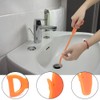 Forlivese 3 Pack 25 Inch Drain Snake,Hair Clog Remover Sink