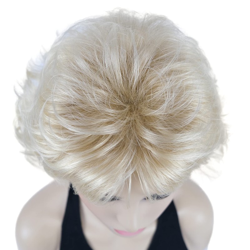 Lydell 8" Short Curly Women Wigs Soft Shaggy Layered Classic