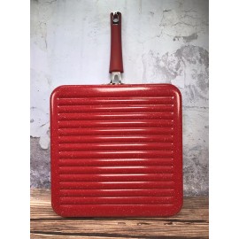 Pioneer Woman New Pioneer Woman Red 11”Non Stick Griddle Grill Pan Speckled
