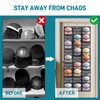 Fixwal Hat Organizer for Baseball Caps, 27 Pocket Over The