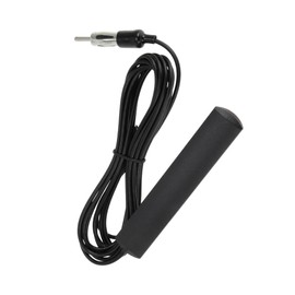 Partuto 1 Pc Universal Hidden Windshield Signal Antenna Car Truck Car Aerial BNC Mount Black 118.1"